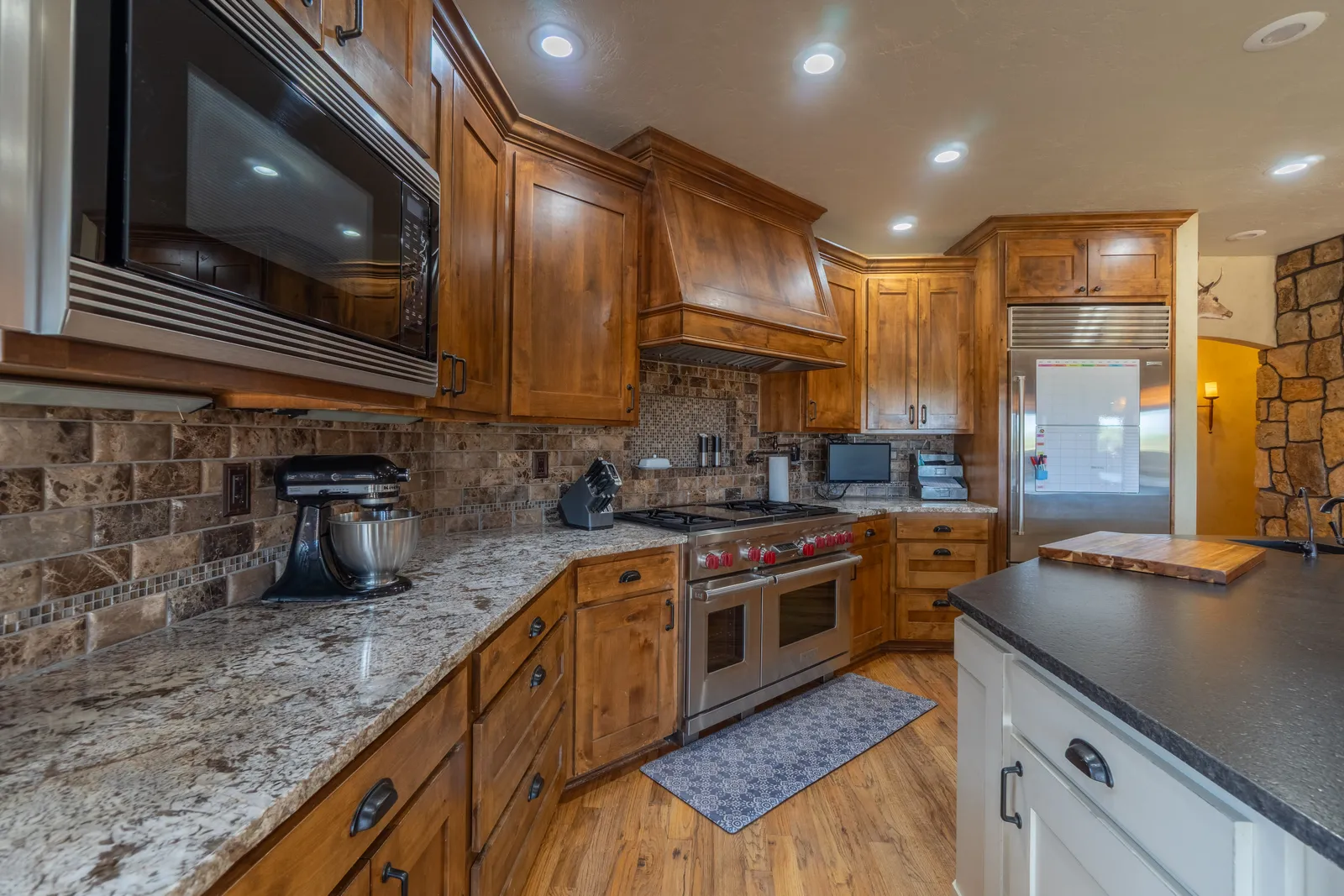 Kitchen real estate photo